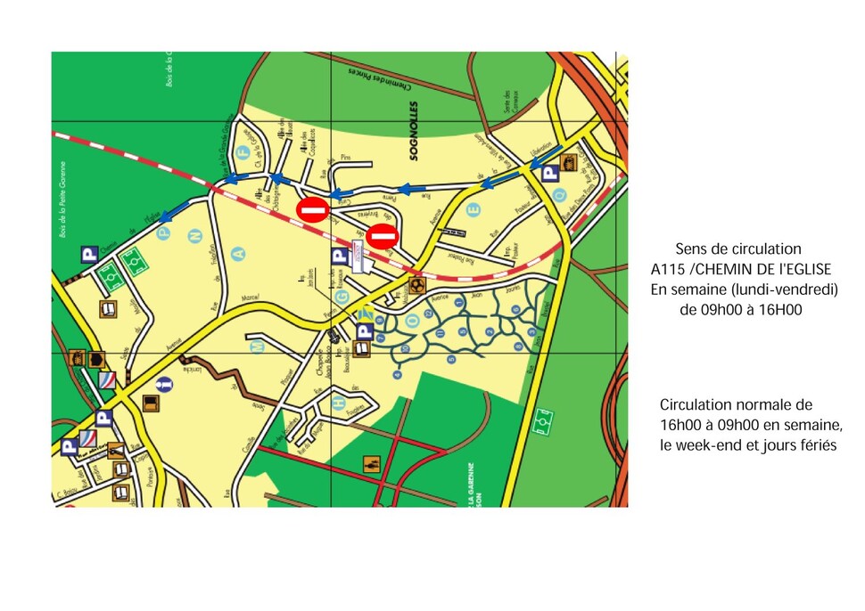 Plan de circulation travaux école Pablo Neruda 1