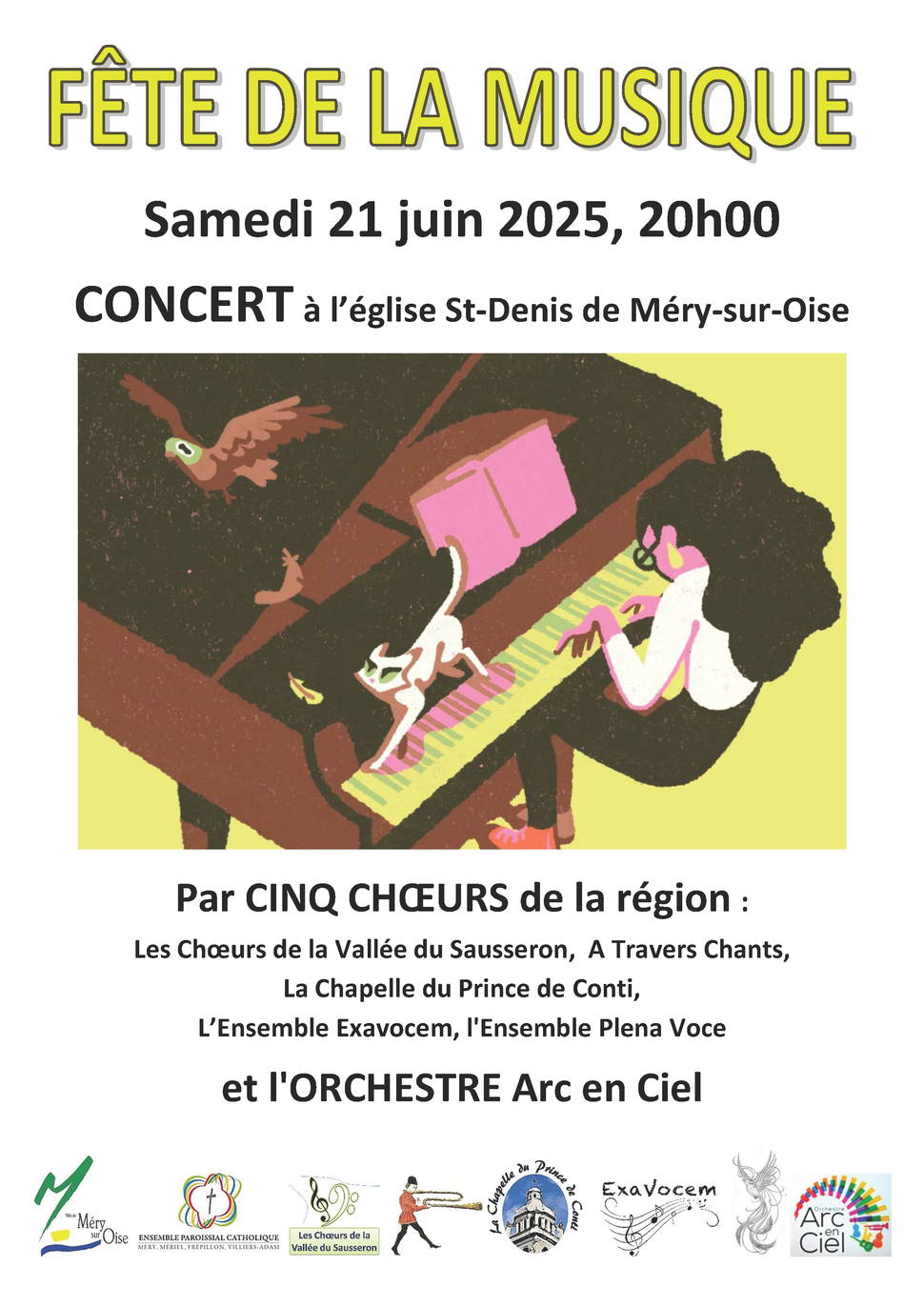 Concert trois ensembles en harmonie