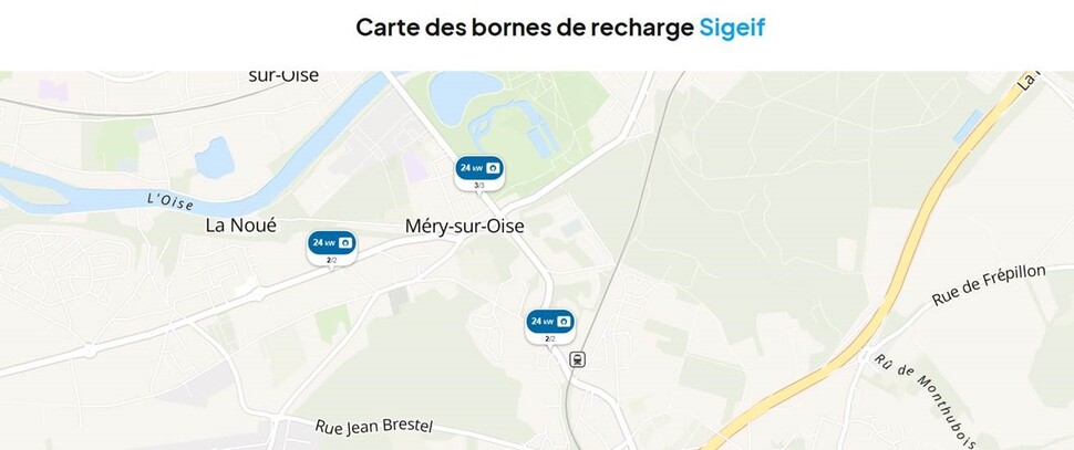 Bornes de recharge électique