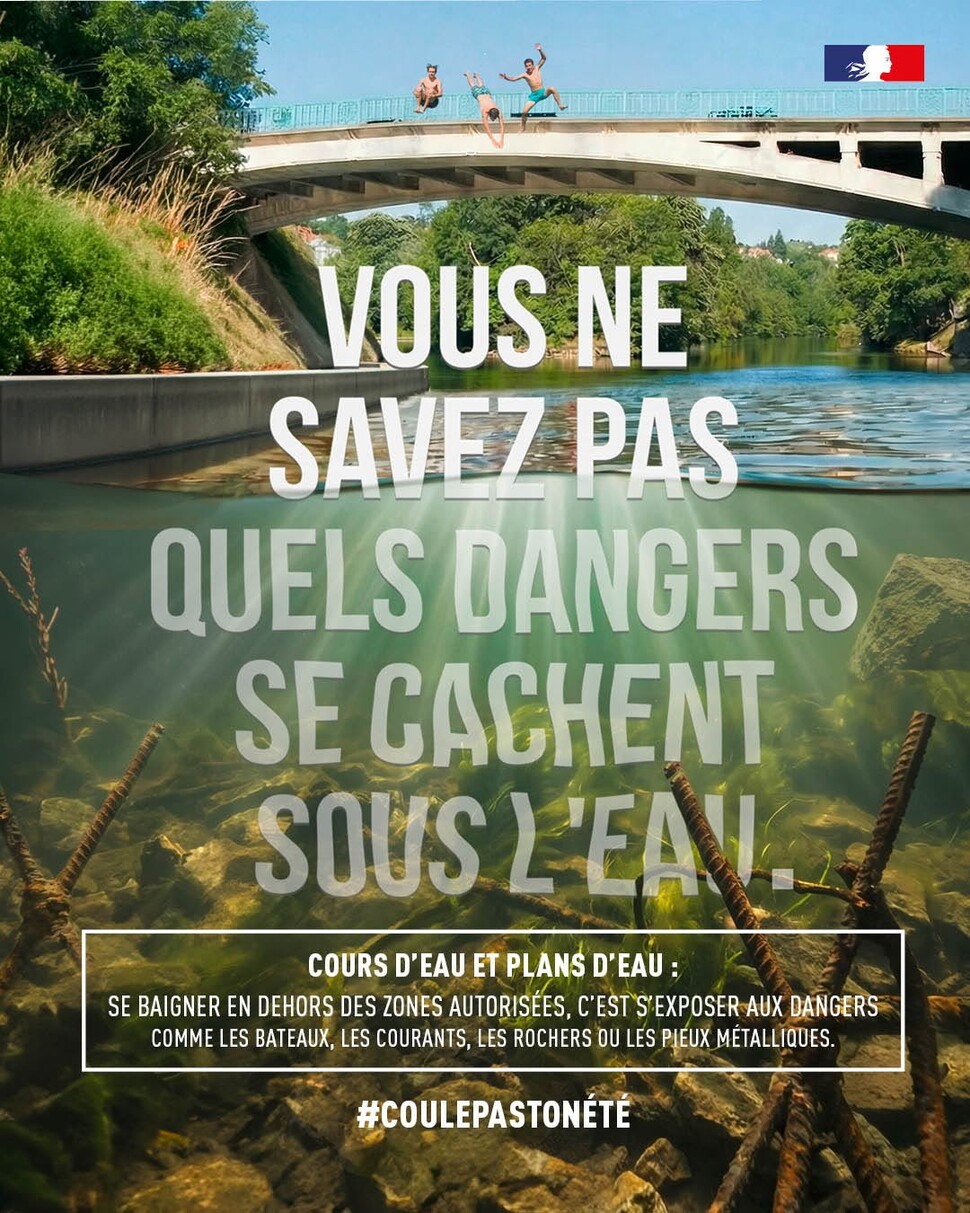 Baignade interdite dans l'Oise