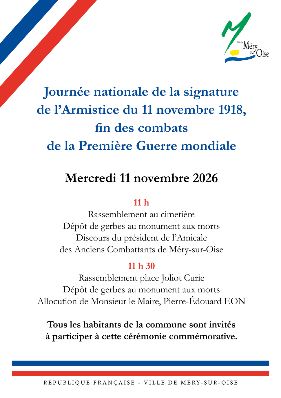 11 novembre 2026
