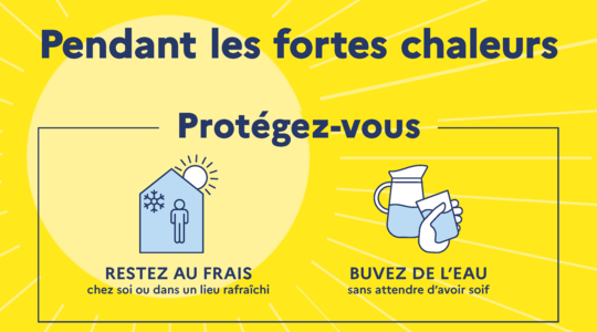 Fortes chaleurs ARS
