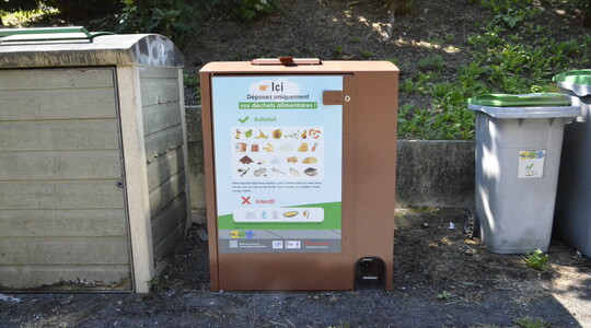 Points d'apport volontaire biodéchets